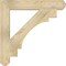Ekena Millwork Merced Craftsman Rough Sawn Bracket, Douglas Fir, 4"W x 28"D x 28"H BKT04X28X28MRC04RDF - alternate 2